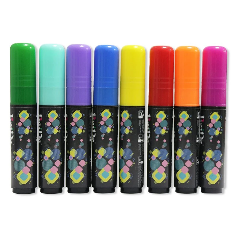 Qalin akril bo'yoq qalamlari