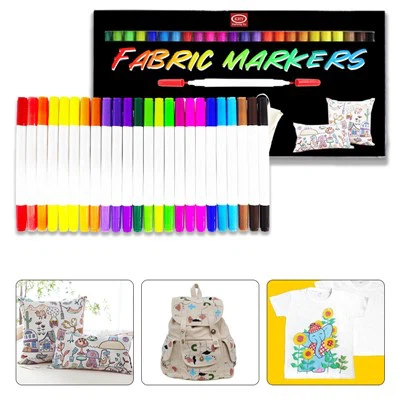 20 ta rangli doimiy mato markeri